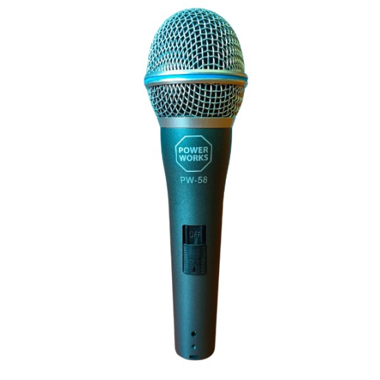 Powerworks pw-58 dynamic microphone
